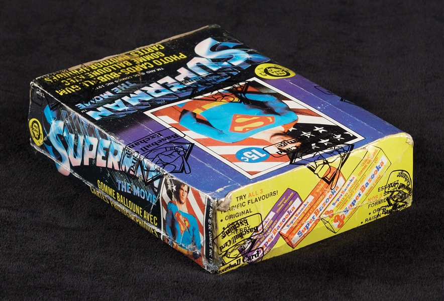 1978 O-Pee-Chee Superman The Movie Wax Box (36) (BBCE)