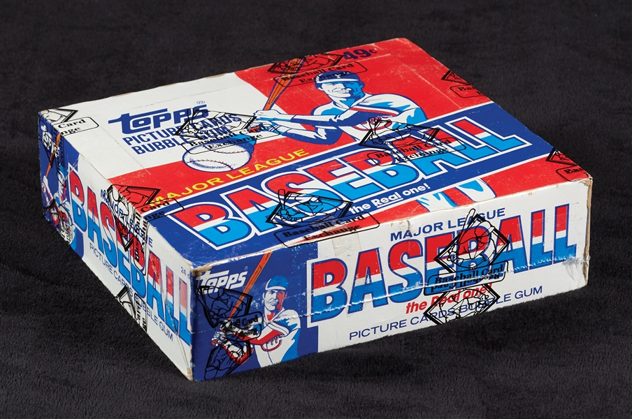 1981 Topps Baseball Cello Box (24) (BBCE)