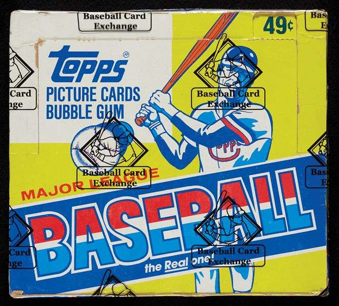 1984 Topps Baseball Cello Box (24) (BBCE)