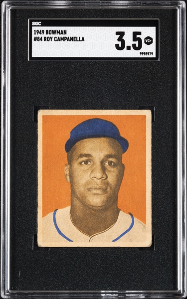 1949 Bowman Roy Campanella RC No. 84 SGC 3.5