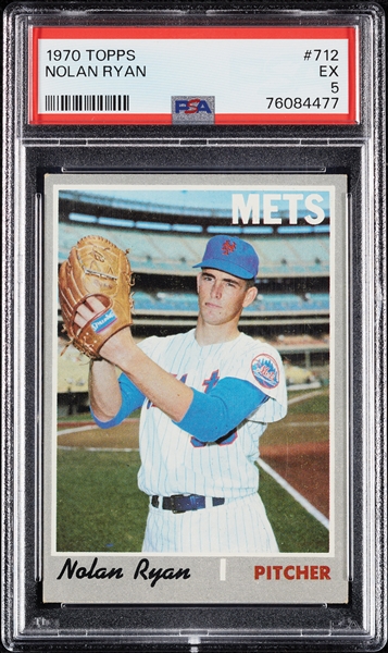 1970 Topps Nolan Ryan No. 712 PSA 5