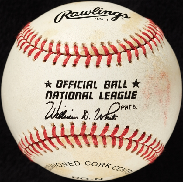 Hank Aaron Single-Signed ONL Baseball (BAS)