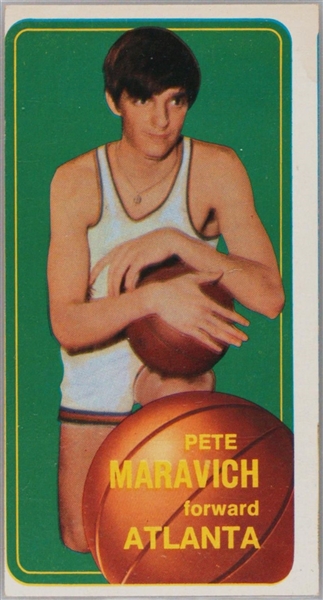 High-Grade 1970 Topps Basketball Complete Set (175)