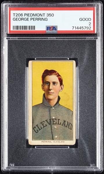 1909-11 T206 George Perring PSA 2