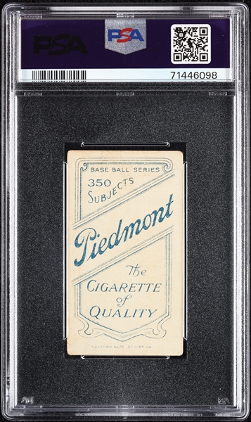 1909-11 T206 Jack Warhop PSA 2