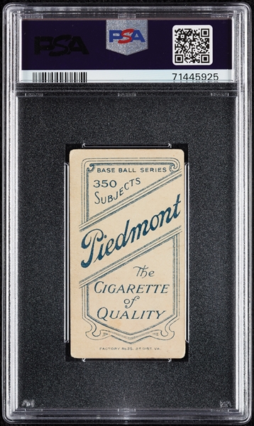 1909-11 T206 Jim Scott PSA 3