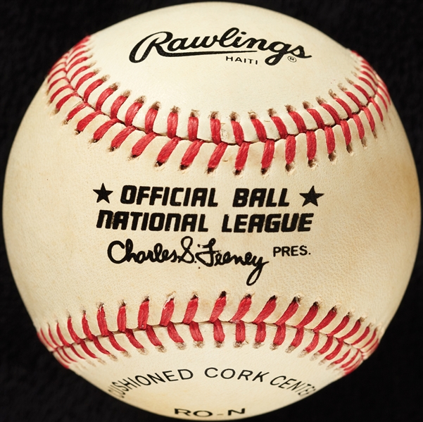 Hank Aaron Single-Signed ONL Baseball (BAS)