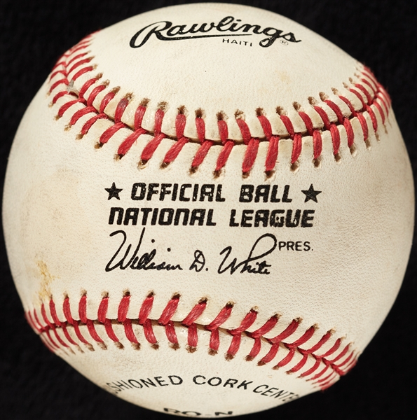 Hank Aaron Single-Signed ONL Baseball (BAS)