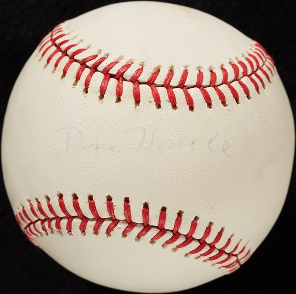 Dixie Howell Single-Signed ONL Baseball (PSA/DNA)