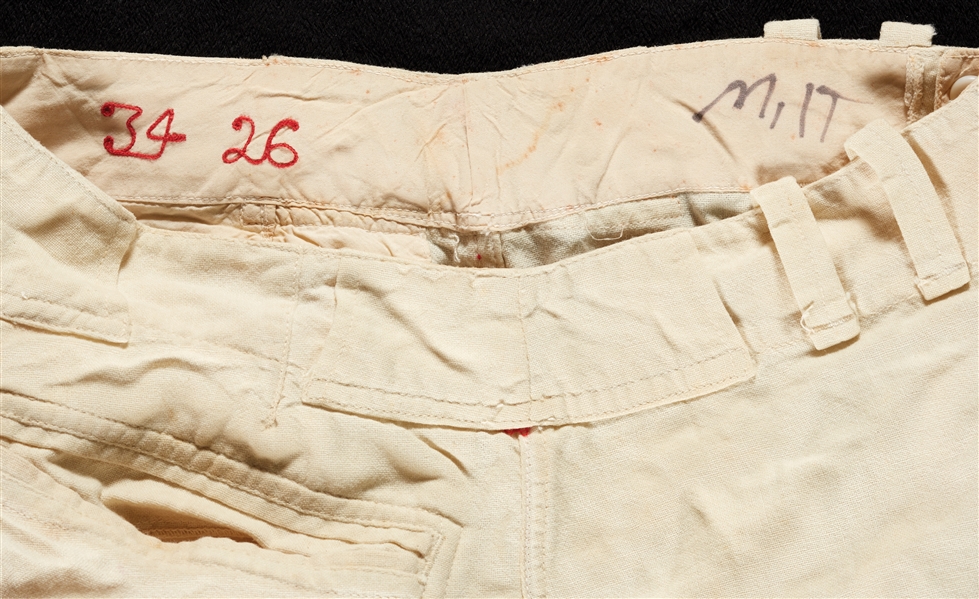 1969-71 Vicente Romo Game-Worn Red Sox Pants