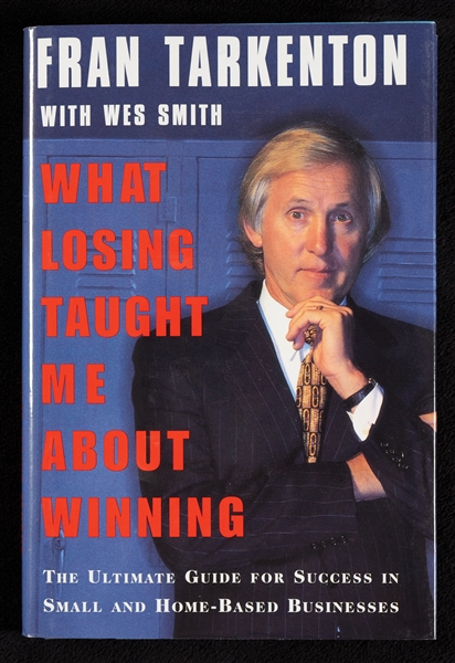 Fran Tarkenton Signed What Losing Taught Me About Winning Books (6)