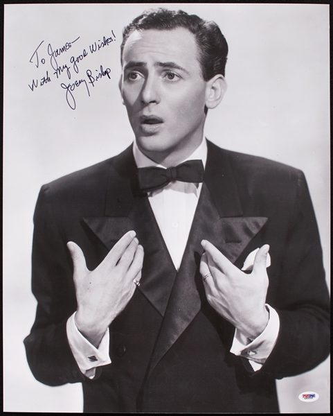 Joey Bishop Signed 16x20 Photo (PSA/DNA)