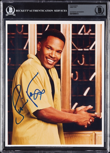 Jamie Foxx Signed 8x10 Photo (BAS)