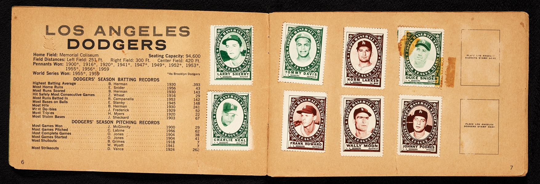 1961 and 1962 Topps Stamp Booklets With 172 Stamps (2)