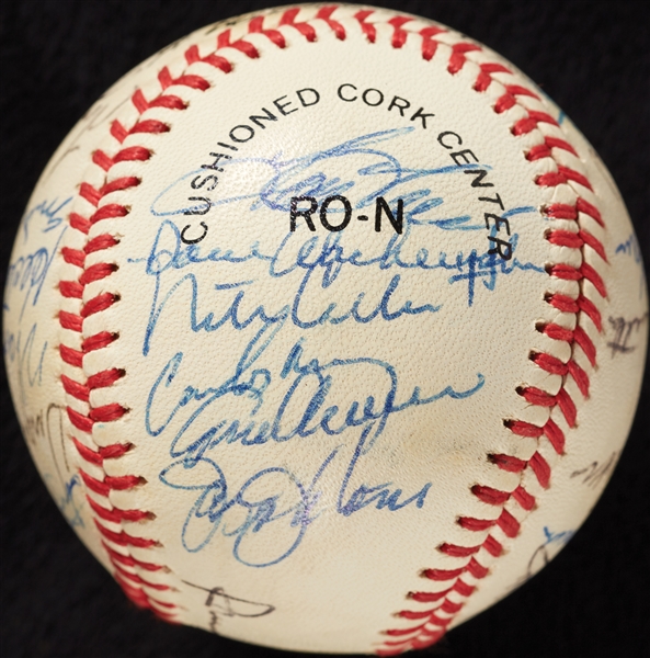 HOFers & Old Timers Multi-Signed ONL Baseball (BAS)