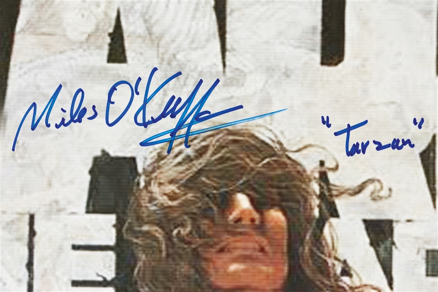 Miles O'Keeffe & Bo Derek Signed Tarzan Movie Poster (PSA/DNA)