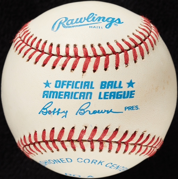 Mickey Mantle Single-Signed OAL Baseball (Graded BAS 9)