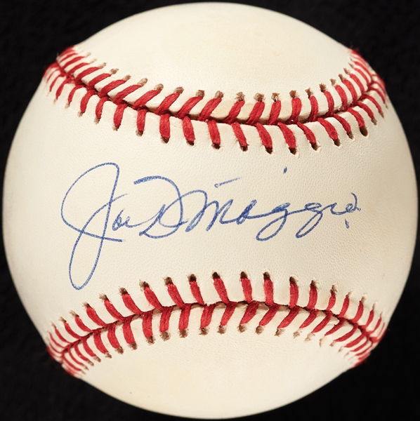 Joe DiMaggio Single-Signed OAL Baseball (Graded BAS 9)