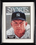 Mickey Mantle Signed Sports Illustrated Reproduction Cover (UDA)