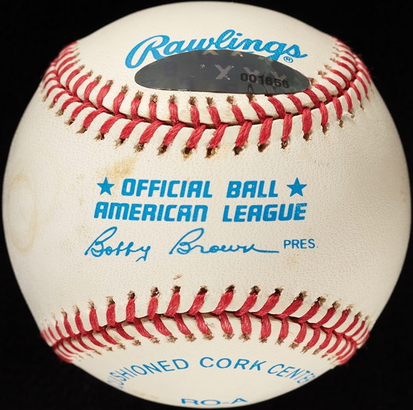 Ted Williams Single-Signed OAL Baseball (Green Diamond) (BAS)