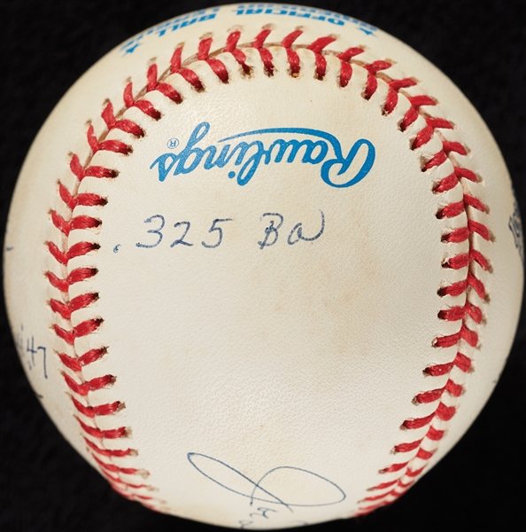 Joe DiMaggio Single-Signed OAL Baseball with Multiple Inscriptions (9/41) (BAS)