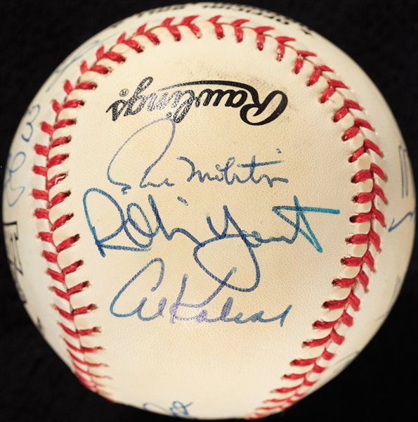 3,000 Hit Club Multi-Signed ONL Baseball (49/125) (BAS)