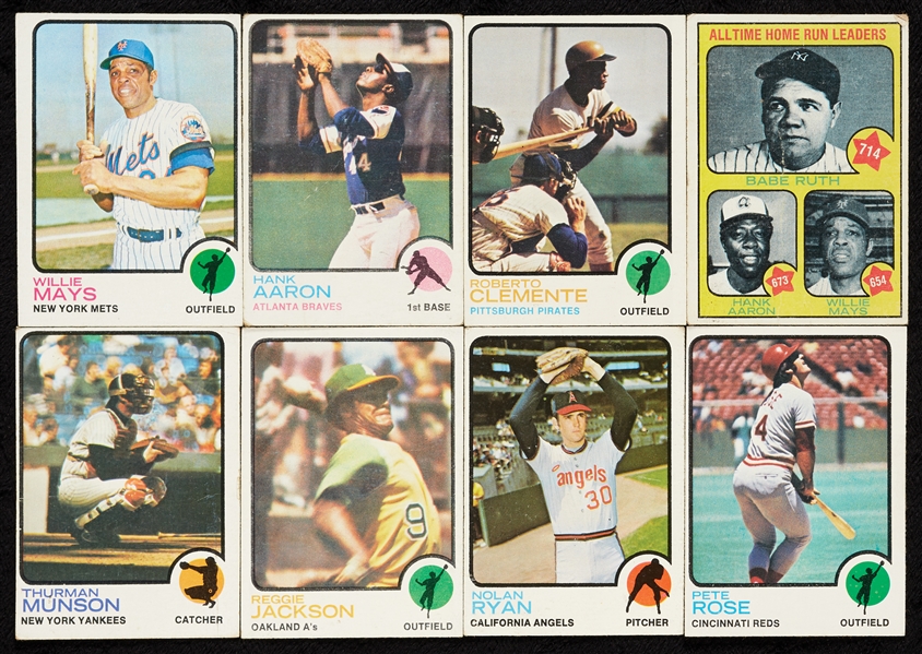 1973 Topps Baseball Near Set (636/660)