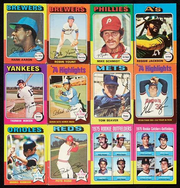 1975 Topps Baseball Near Set (654/660)