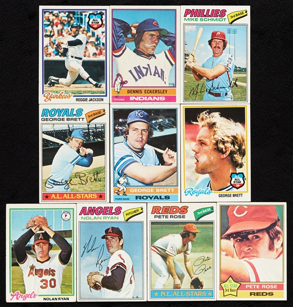 1976-78 Topps Baseball Set Run (3)