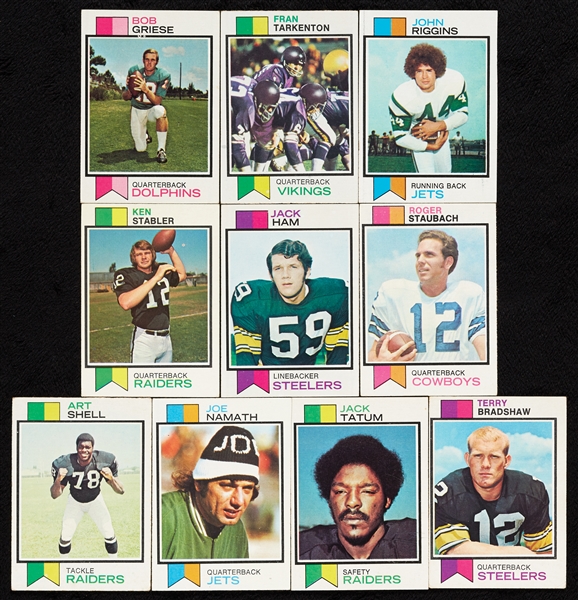 1973 Topps Football Partial Set (400/528)