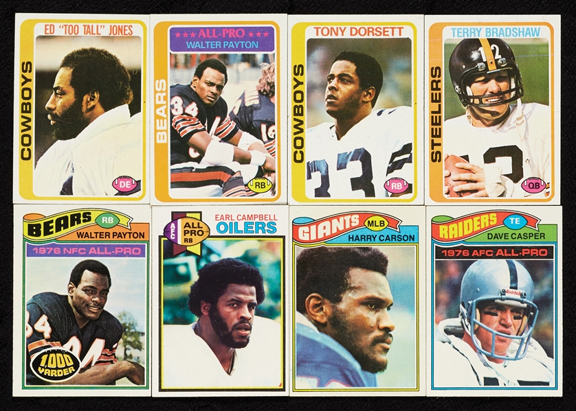 1977-79 Topps Football Sets and Near Sets (4)