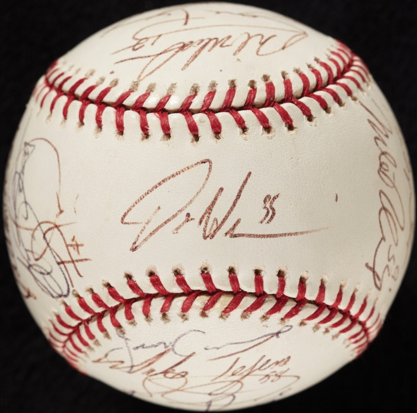 2003 Florida Marlins World Champs Team-Signed WS Baseball (BAS)