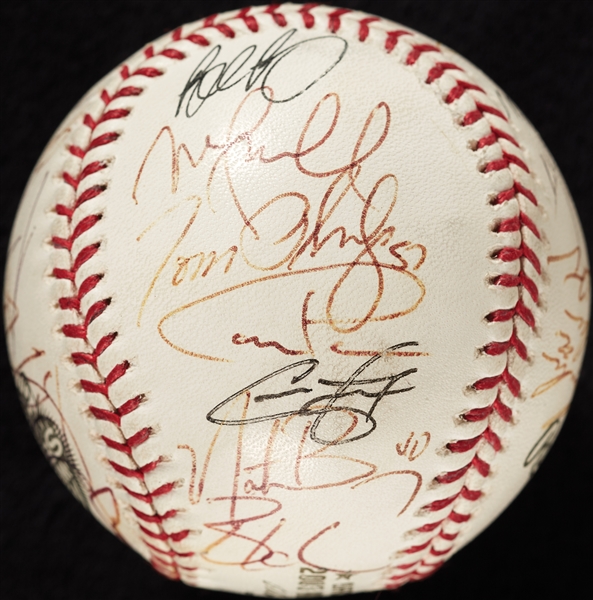 2003 Florida Marlins World Champs Team-Signed WS Baseball (BAS)