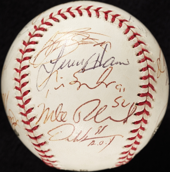 2003 Florida Marlins World Champs Team-Signed WS Baseball (BAS)