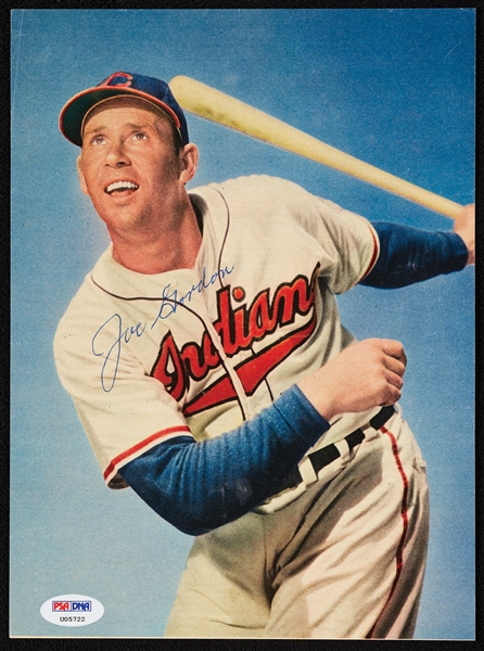 Joe Gordon Signed Magazine Photo (PSA/DNA)