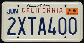 Gene Autry Signed California License Plate (PSA/DNA)