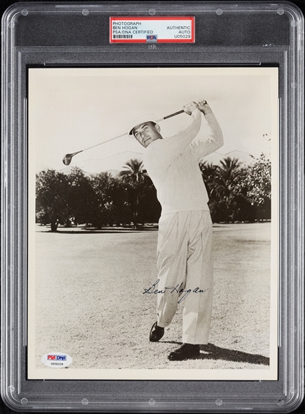 Ben Hogan Signed 8x10 Photo (PSA/DNA)