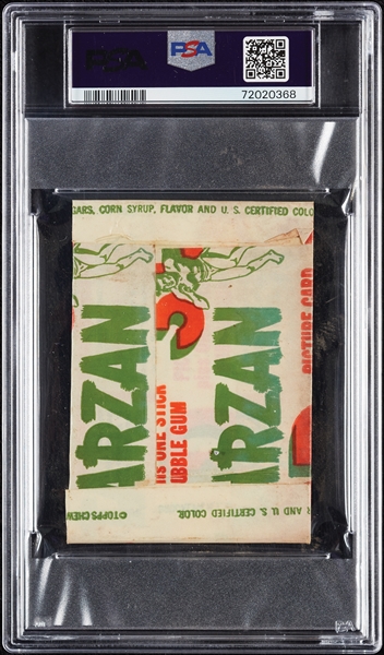 1953 Topps Tarzan 1-Cent Wax Pack (Graded PSA 7)