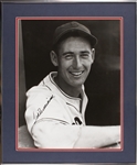 Ted Williams Signed 16x20 Framed Photo (Brearley Collection) (BAS)