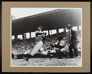 Joe DiMaggio Signed 20x24 B&W Photo (Brearley Collection) (BAS)