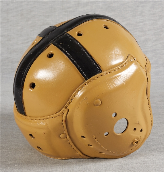 Paul Hornung Signed Leather Football Helmet (BAS)