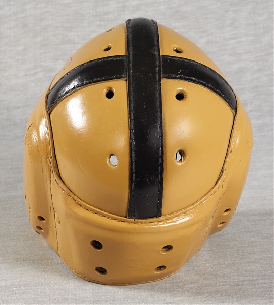 Paul Hornung Signed Leather Football Helmet (BAS)