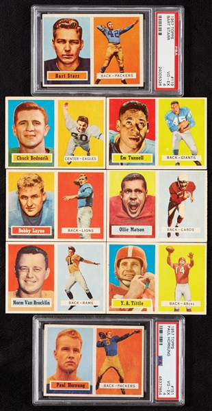 1957 Topps Football Complete Set (154) 