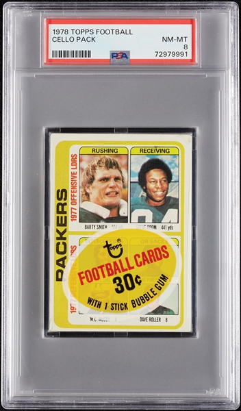 1978 Topps Football Cello Pack (Graded PSA 8)