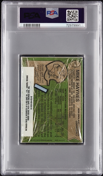 1978 Topps Football Cello Pack (Graded PSA 8)