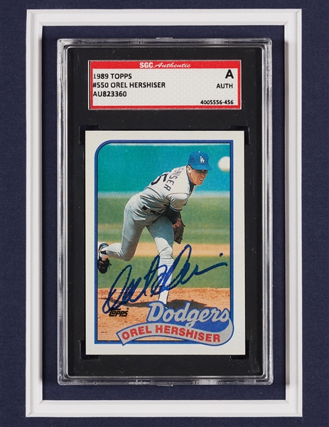 1988 Los Angeles Dodgers World Champs Multi-Signed Display