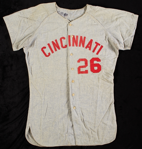 1967 Cincinnati Reds Vada Pinson Game-Worn Jersey