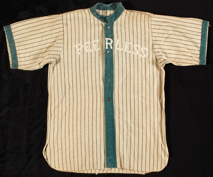 1910-20s Peerless Pinstripe Flannel Jersey