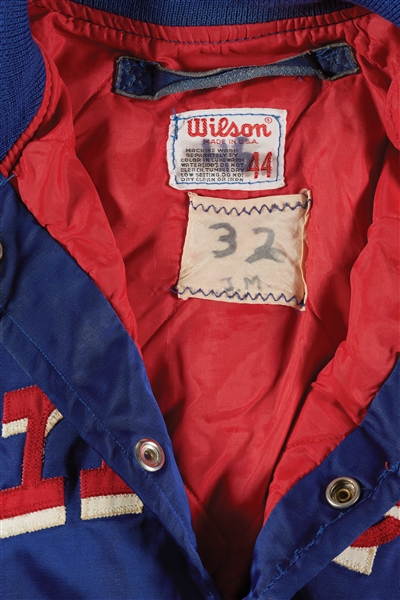 1970s Texas Rangers Game-Worn Satin Jacket