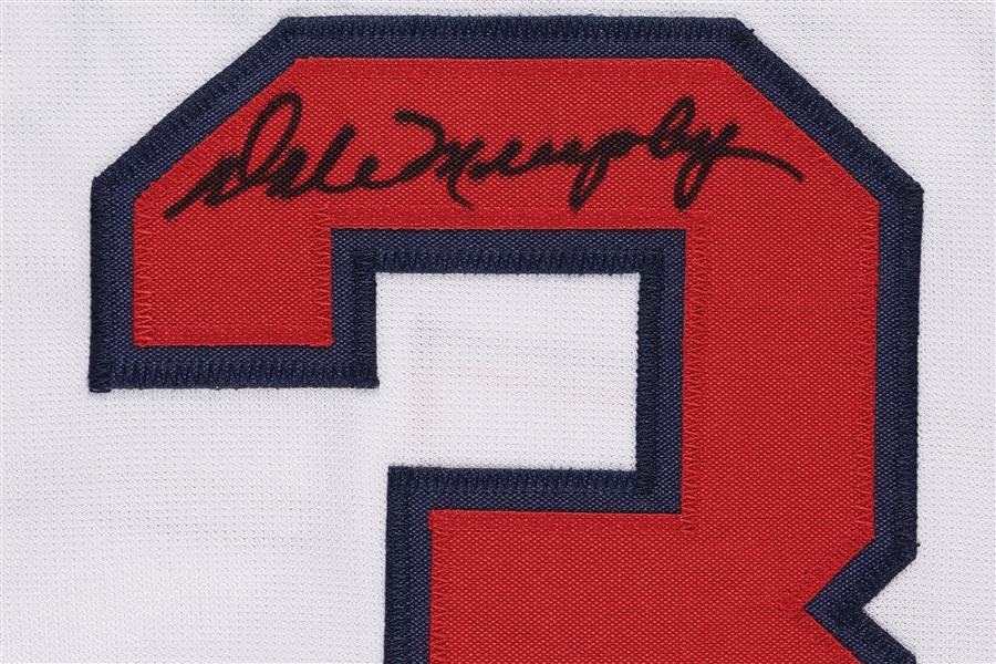 Dale Murphy Signed Braves Home Jersey (JSA)